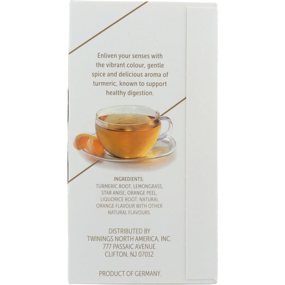 TWINING TEA: Soothe Orange & Star Anise Herbal Tea with Turmeric, 18 bg