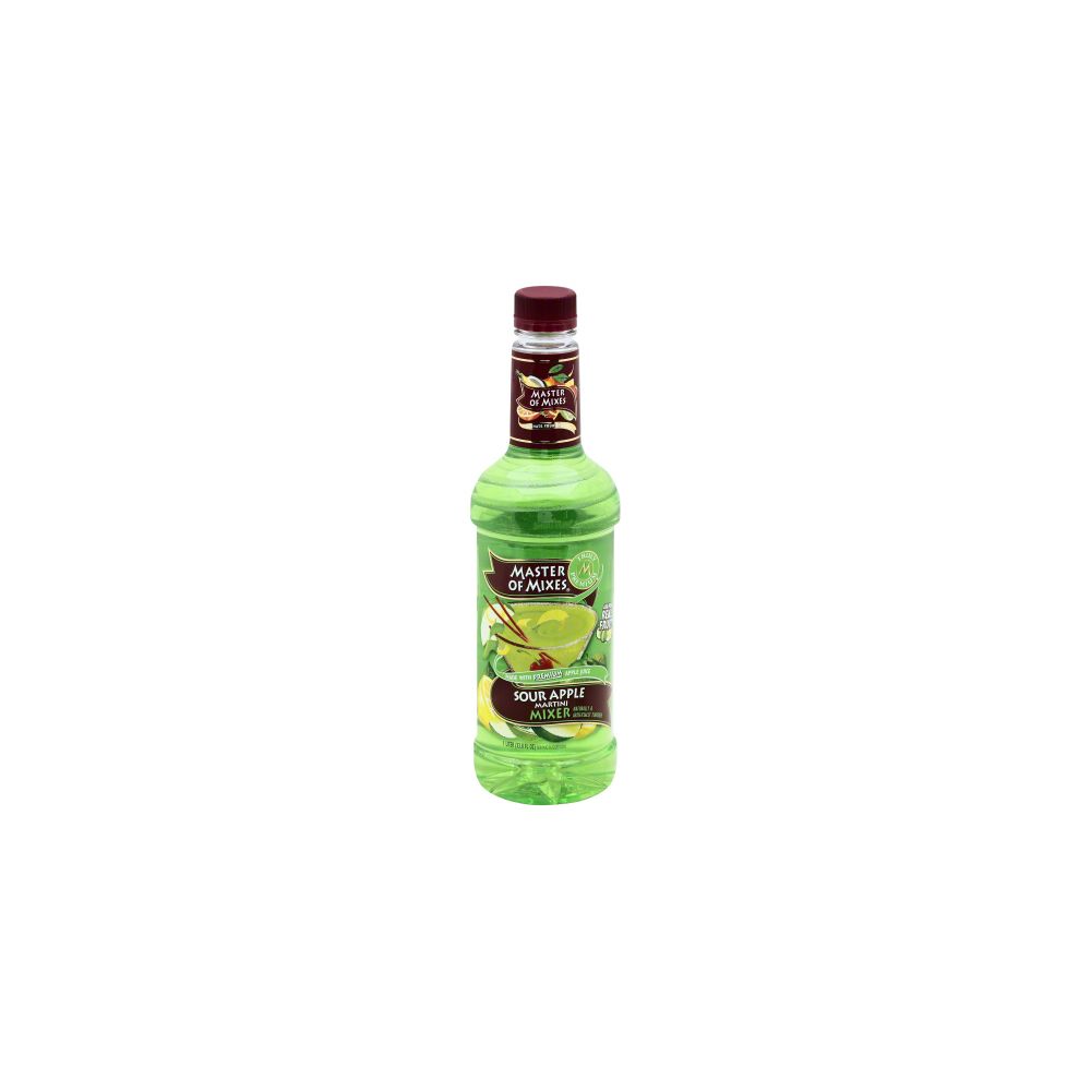 MASTER OF MIXES: Mix Martini Sour Apple, 33.8 oz
