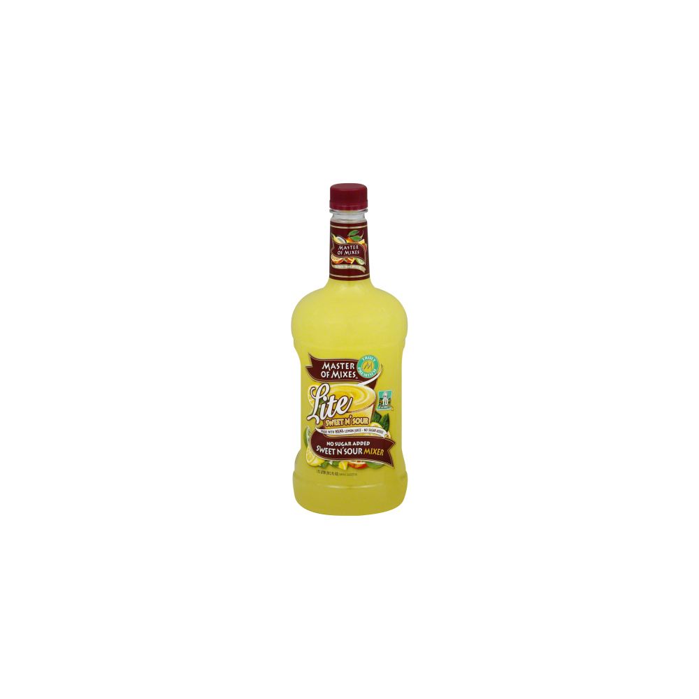MASTER OF MIXES: Mix Sweet N' Sour Lite, 1.75 lt