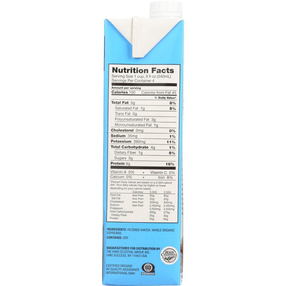 WESTSOY: Organic Unsweetened Soymilk, 32 oz