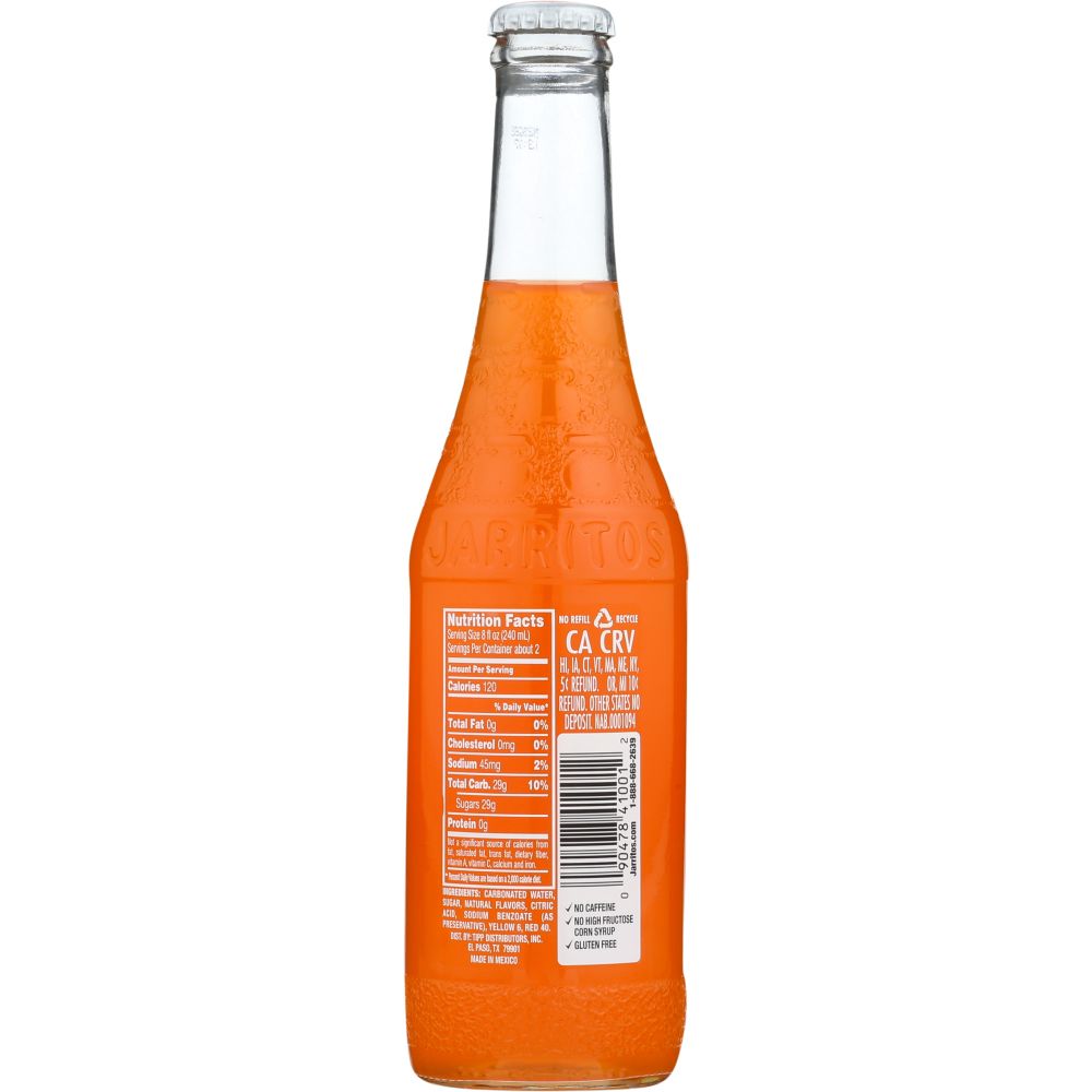 JARRITOS: Mandarin Soda, 12.5 fo