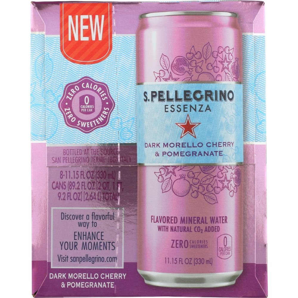 SAN PELLEGRINO: Water Essnza Chry Pmgr 8Pk, 89.26 fo