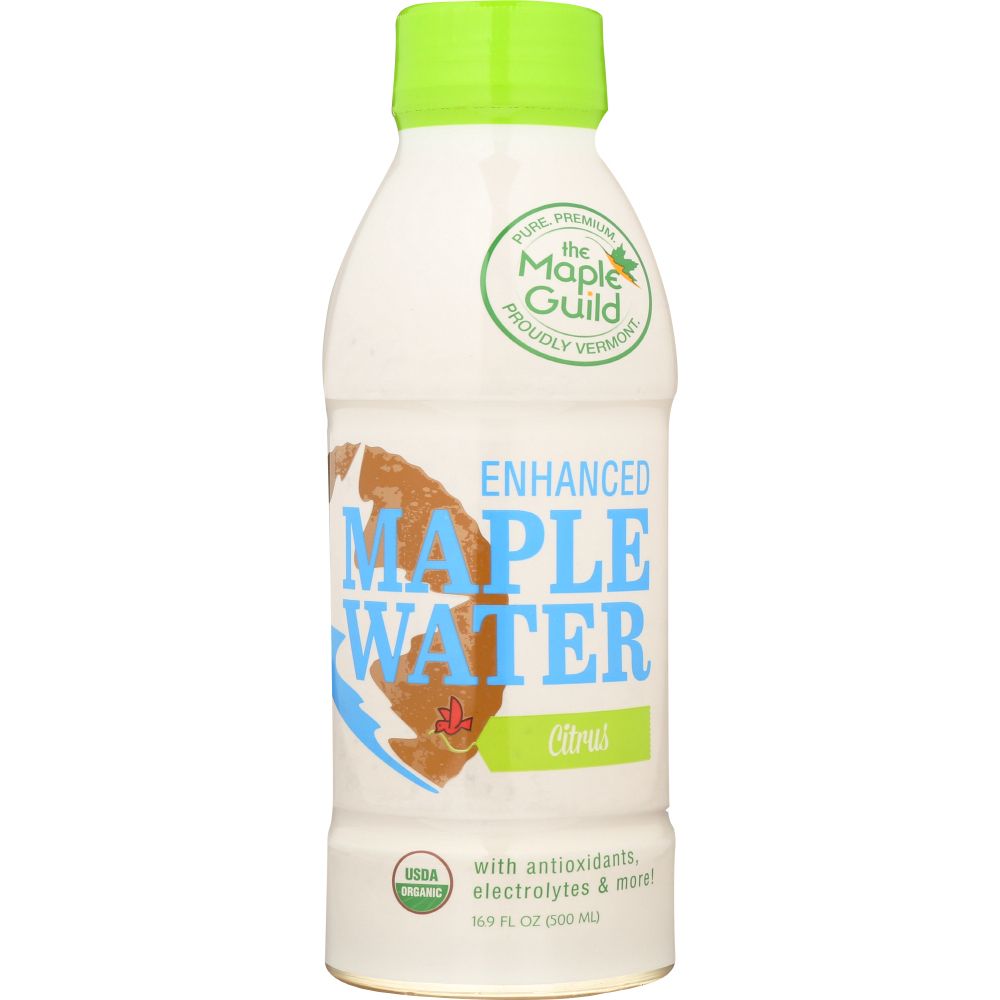 THE MAPLE GUILD: Water Maple Enhanced Citrus, 16.9 fo