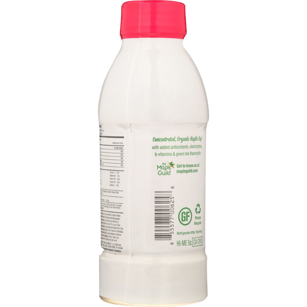 THE MAPLE GUILD: Enhanced Water Maple Raspberry, 16.9 fo