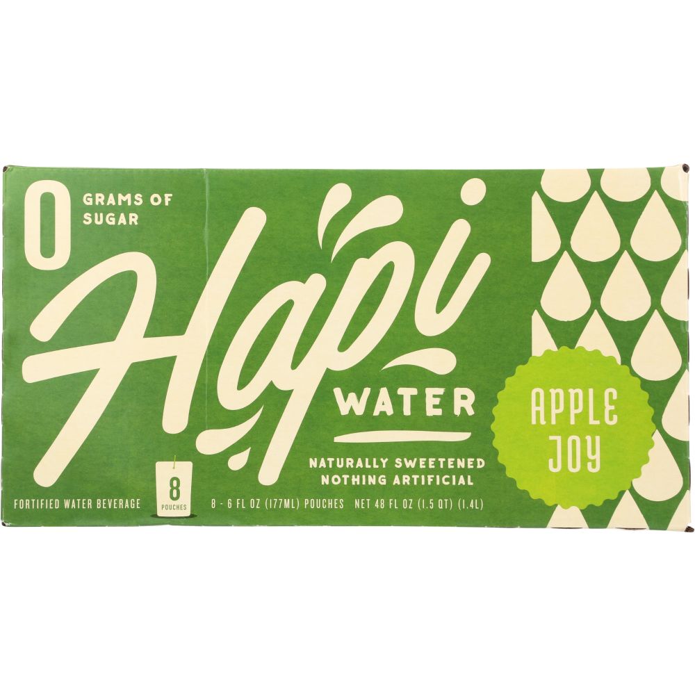 HAPI DRINKS: Water Apple Hapi, 8 pk
