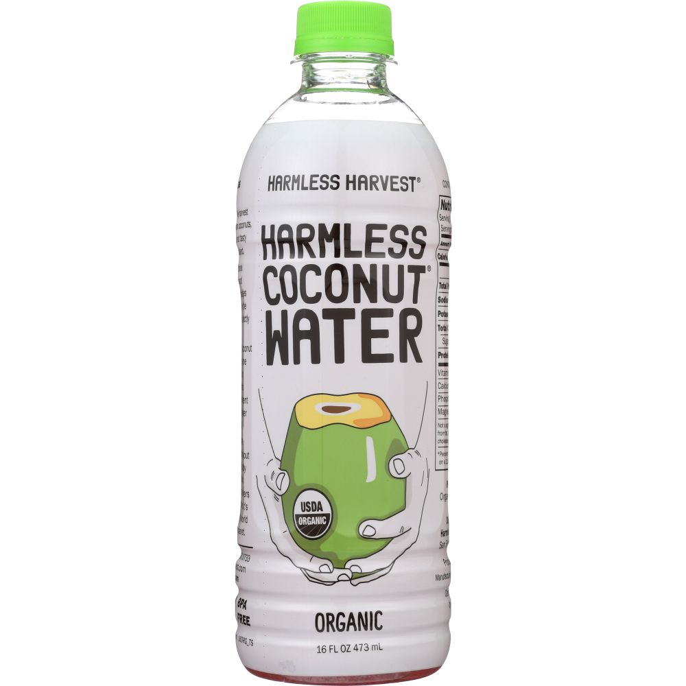 HARMLESS HARVEST: Organic Raw Coconut Water, 16 oz