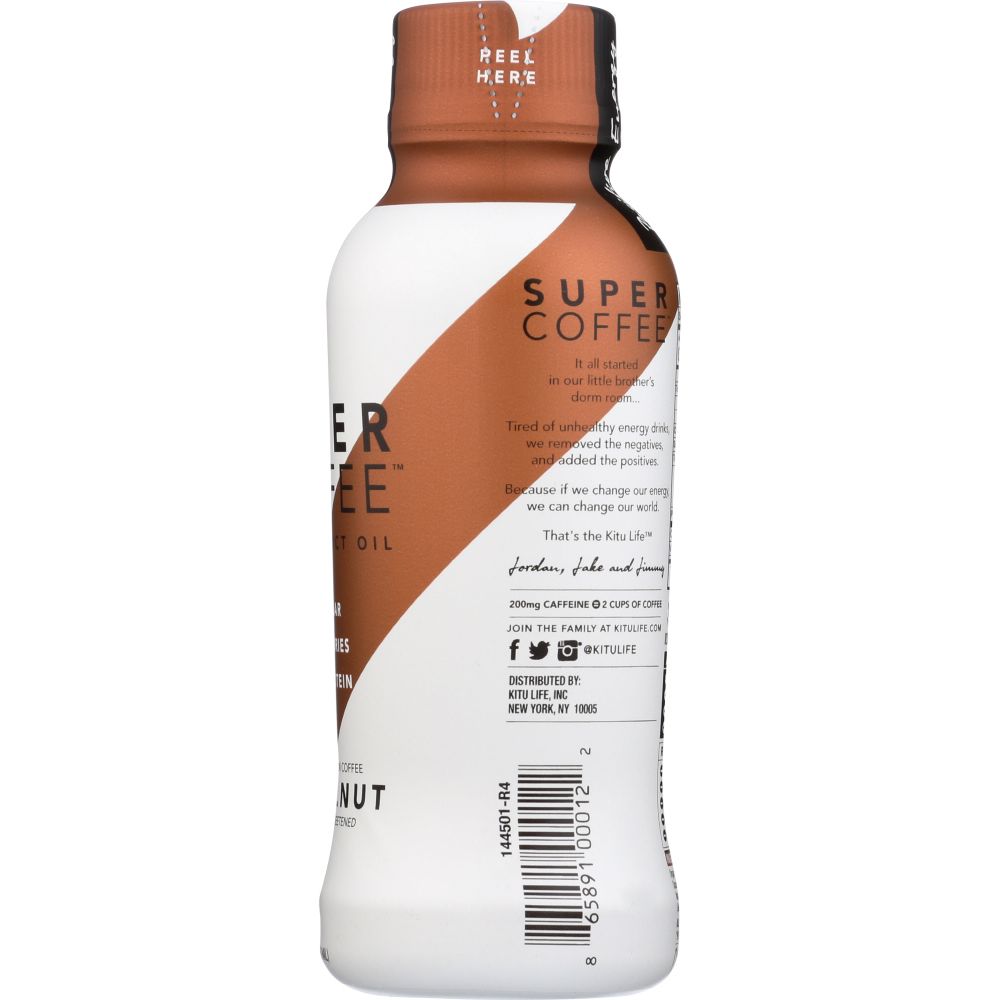 SUNNIVA SUPER COFFEE: Coffee Hazelnut Bottle, 12 oz