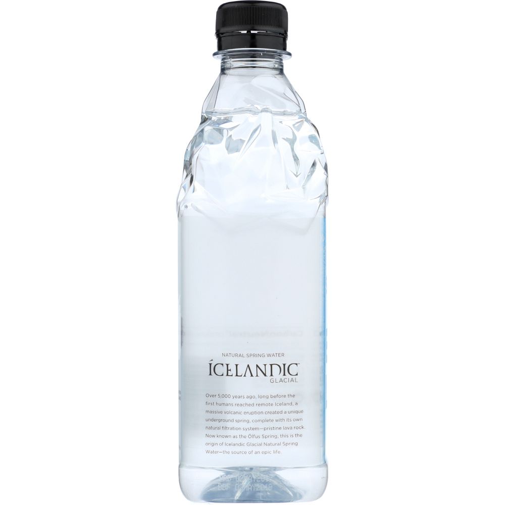 ICELANDIC GLACIAL: Water Spring Natural, 500 ml