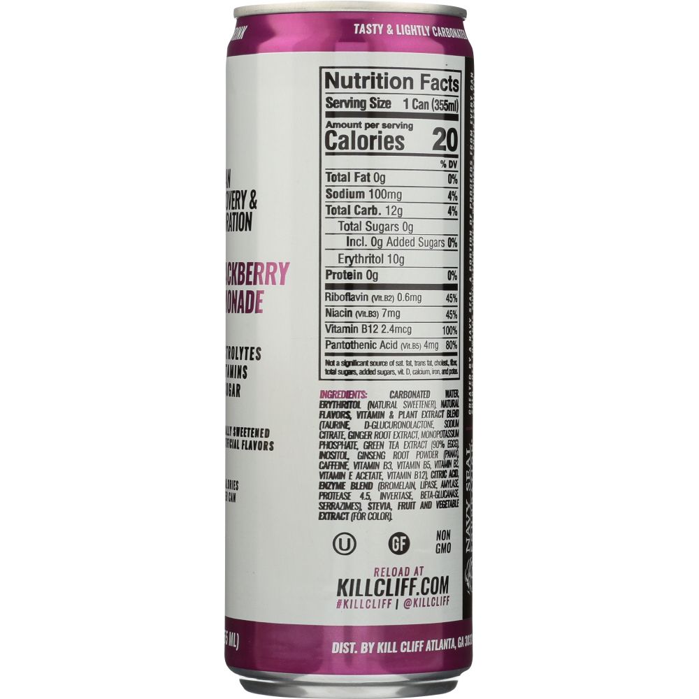 KILL CLIFF: Recovery Drink Blackberry Lemonade, 12 oz