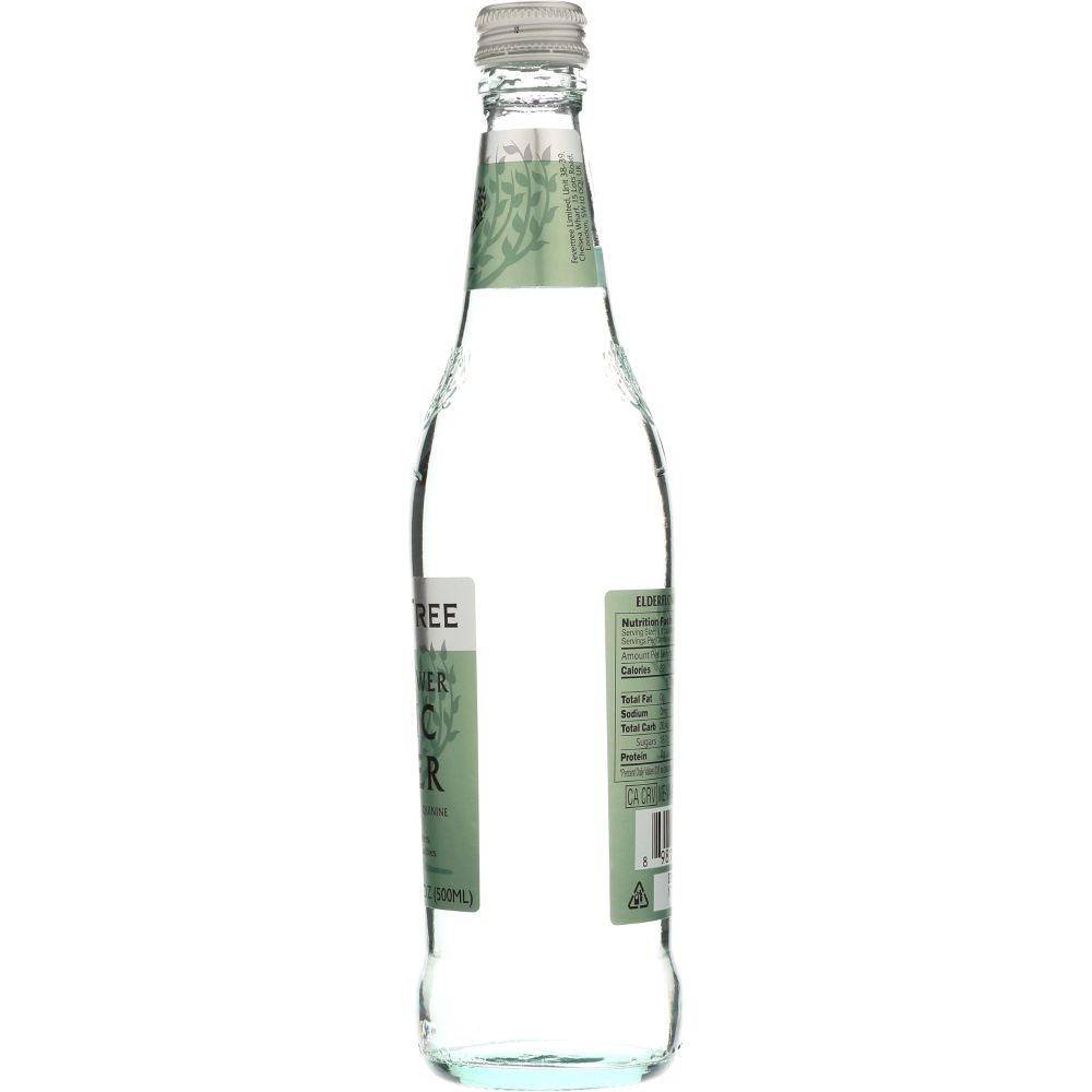 FEVER TREE: Elderflower Tonic Water, 16.9 oz