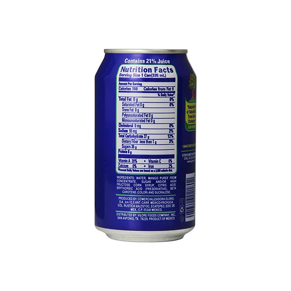 JUMEX: Nectar Mango Peach 12 Pack, 135.60 fo