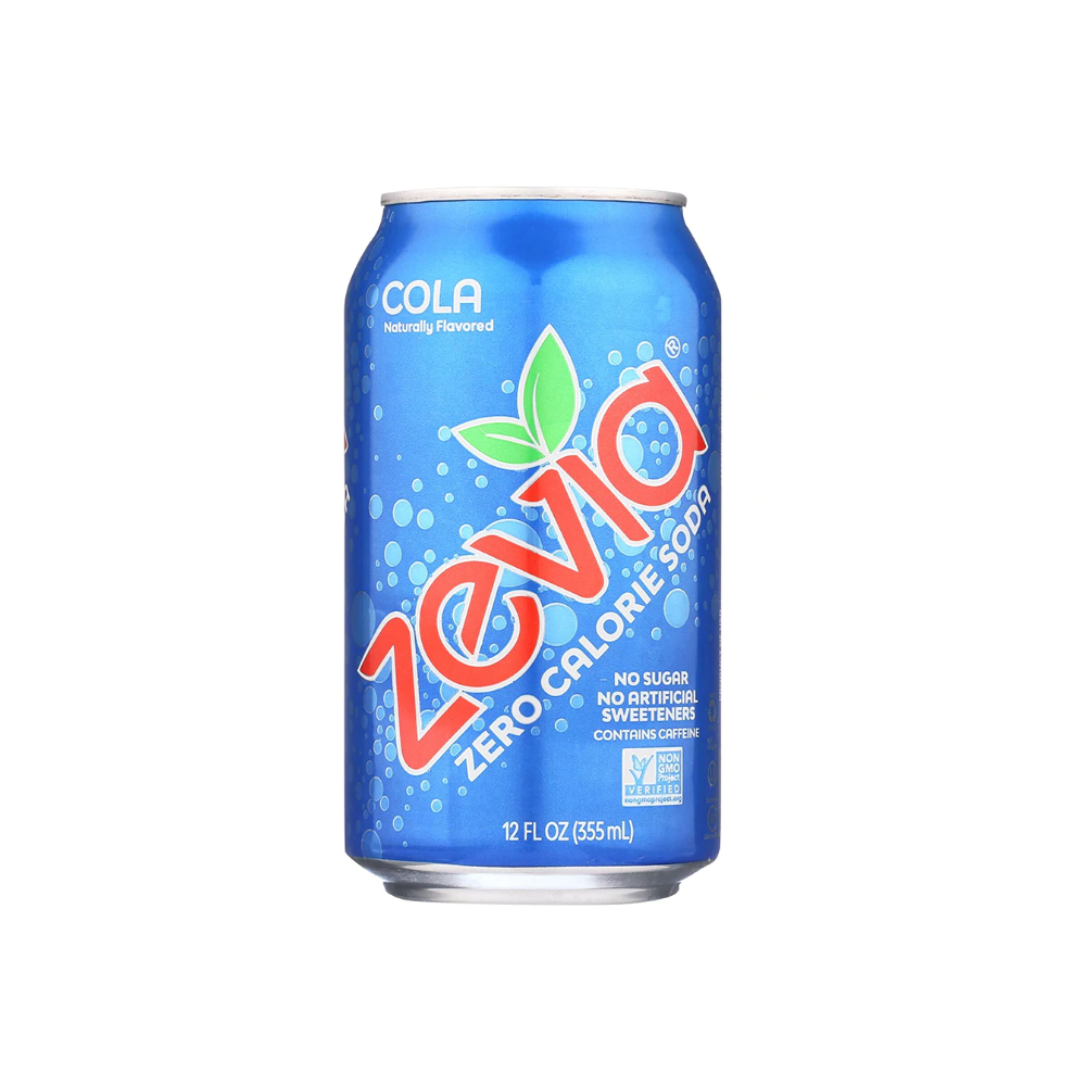 ZEVIA: Cola Soda, 12 fo