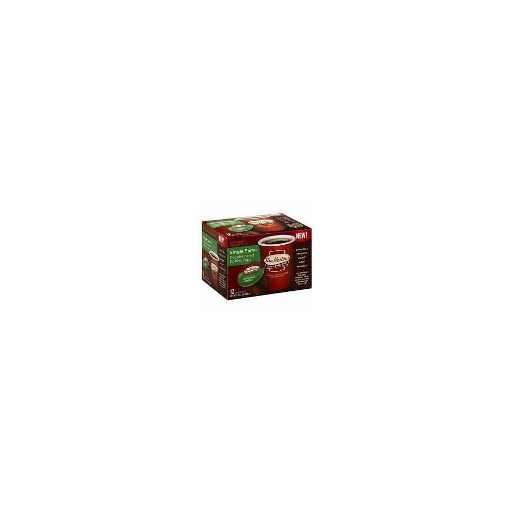 TIM HORTON: Coffee Ss Decaf 100% Arab 12Pc, 4.44 oz
