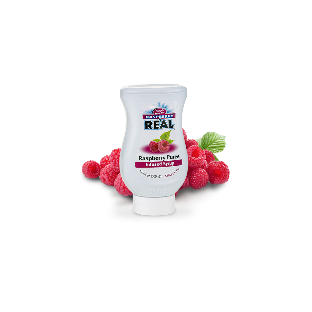 COCO REAL: Raspberry Real, 16.9 fo