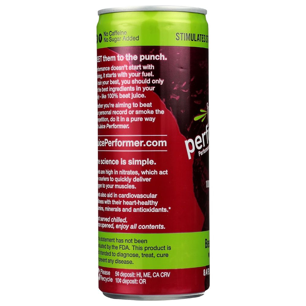 JUICE PERFORMER: Beet Juice with B12, 8.4 oz