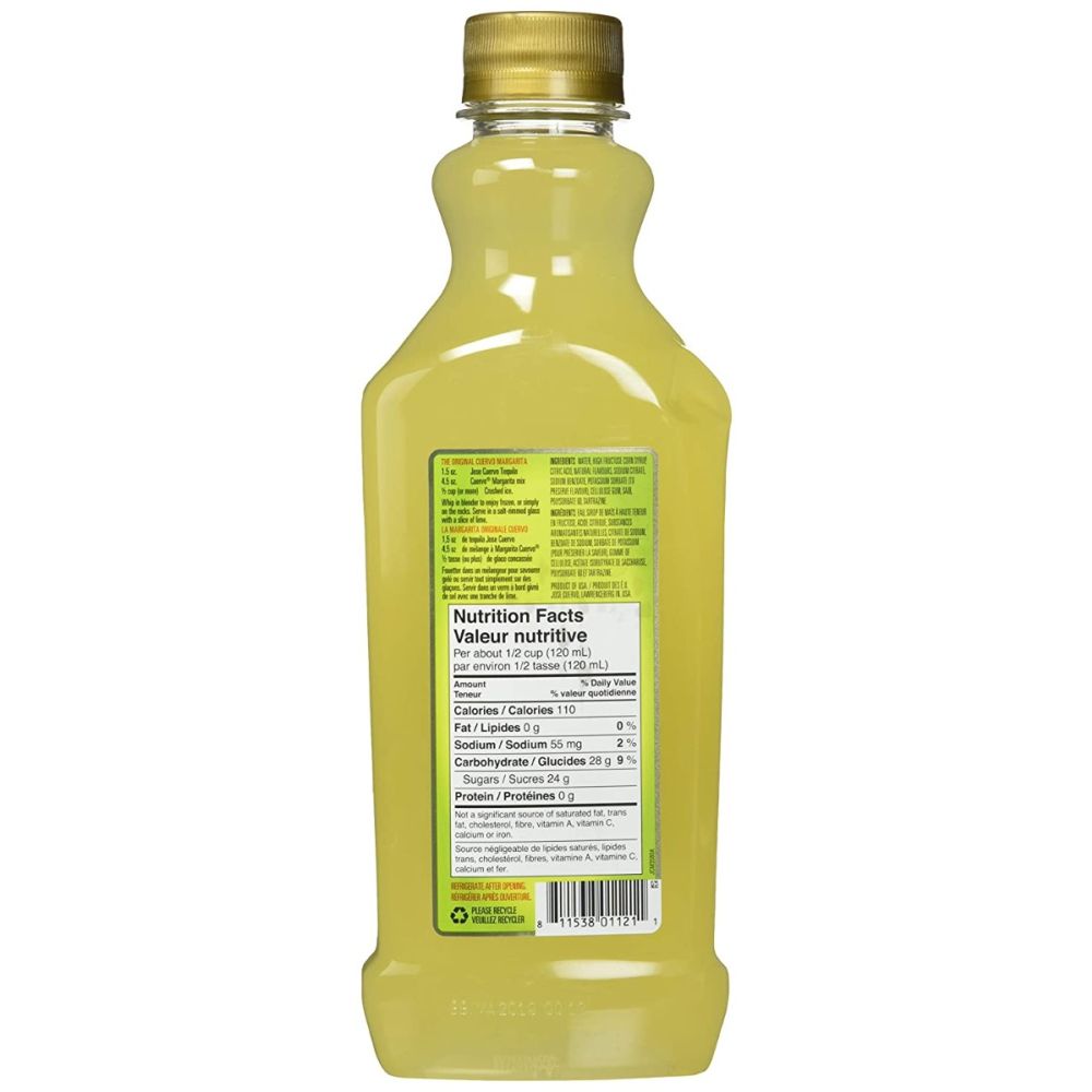 JOSE CUERVO: Mix Margarita, 1 lt