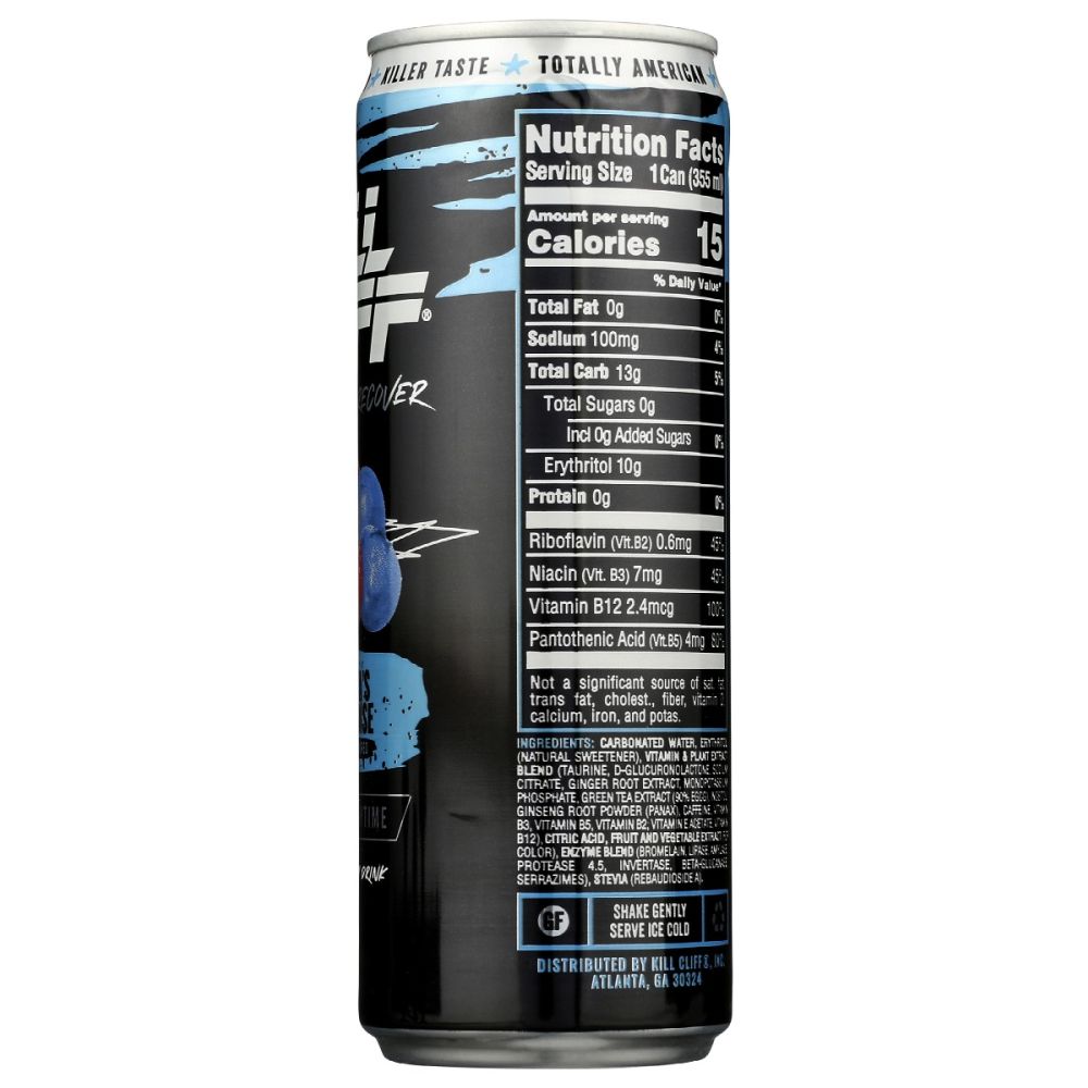 KILL CLIFF: Recover Drnk Rspbry Blbry, 12 oz