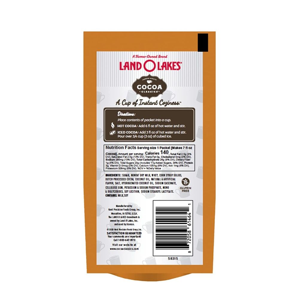 LAND O LAKES: Salted & Chocolate Cocoa Mix, 1.25 oz