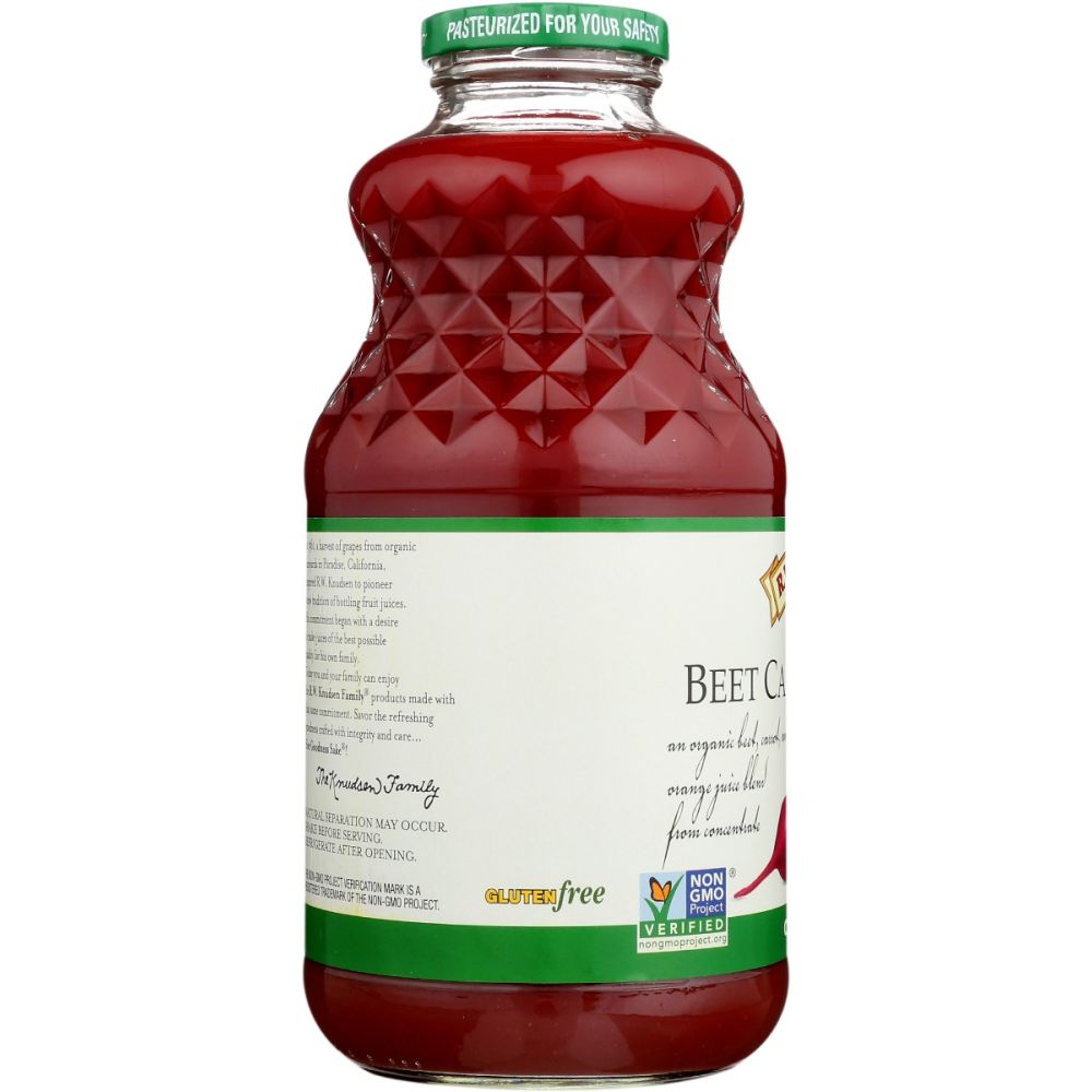 RW KNUDSEN FAMILY: Organic Beet Carrot Orange Juice, 32 fo