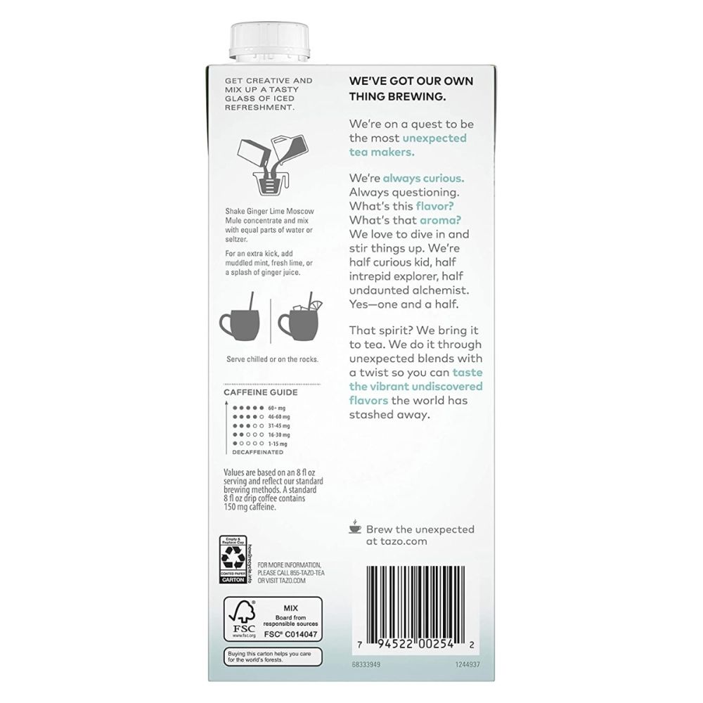 TAZO: Mixology Ginger Lime Moscow Mule, 32 oz