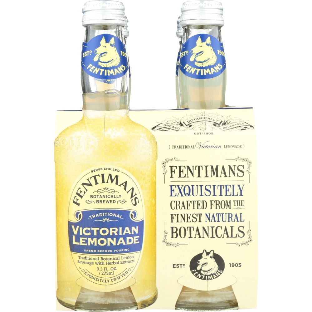 FENTIMANS: Bev 4Pk Lmnade Vctrn, 37.2 fo
