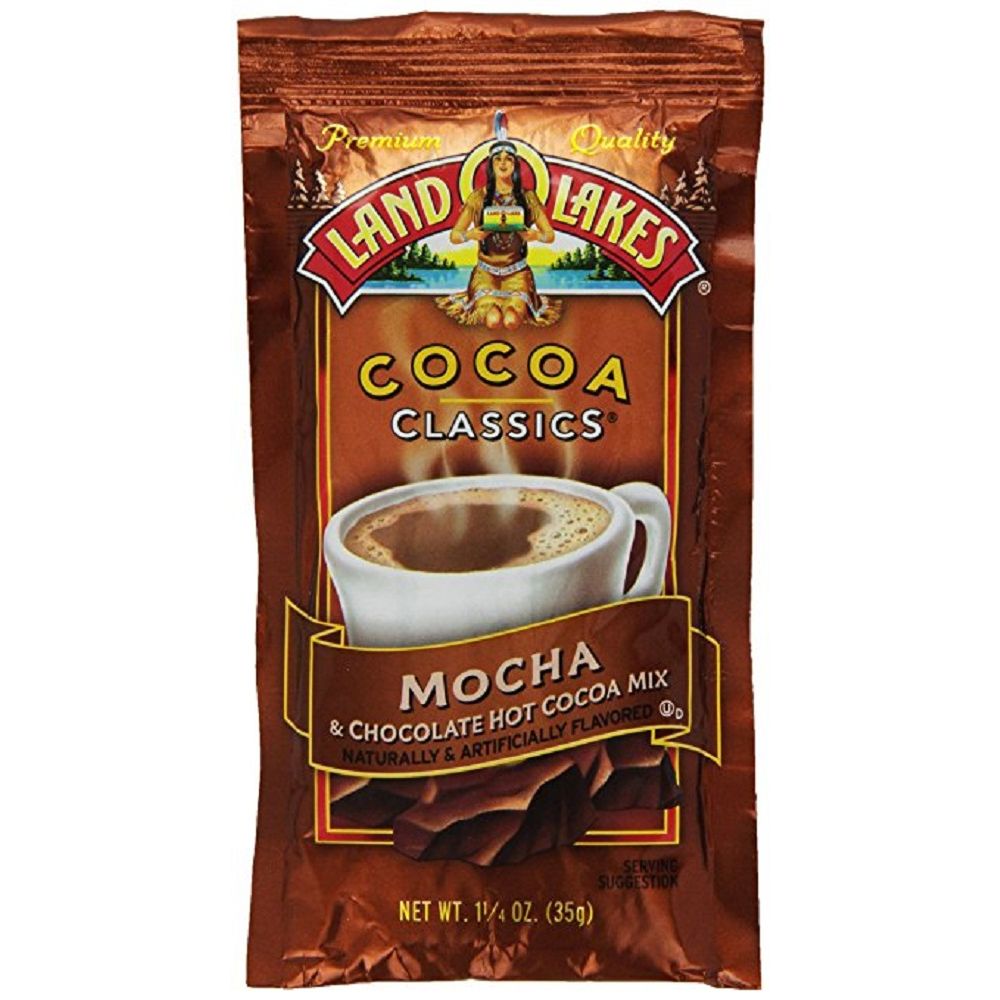LAND O LAKES: Mocha and Chocolate Cocoa Mix, 1.25 oz