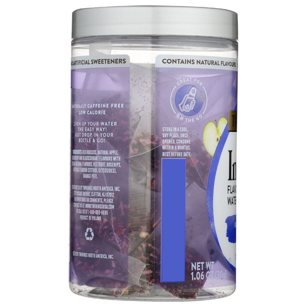 TWINING TEA: Tea Cold Infs Blubry Appl, 12 bg