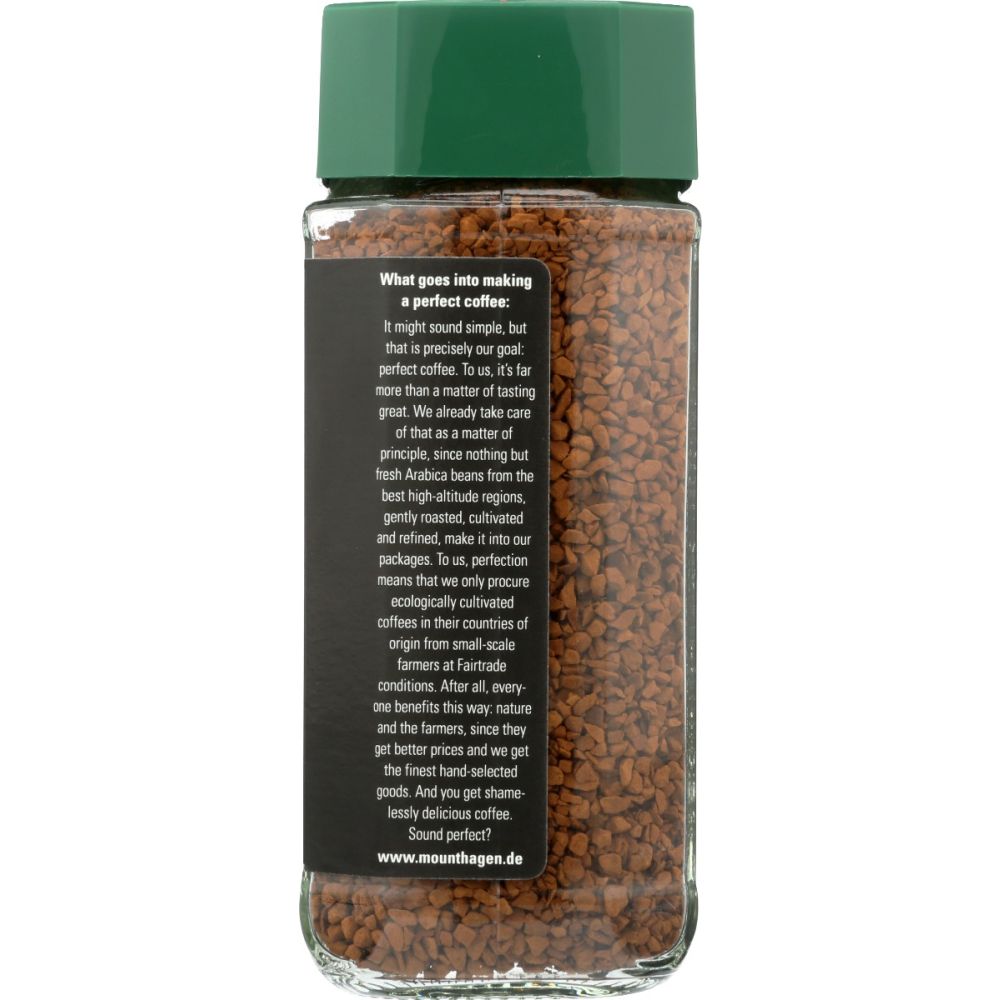 MOUNT HAGEN: Organic Freeze Dried Instant Decaf Coffee, 3.53 oz