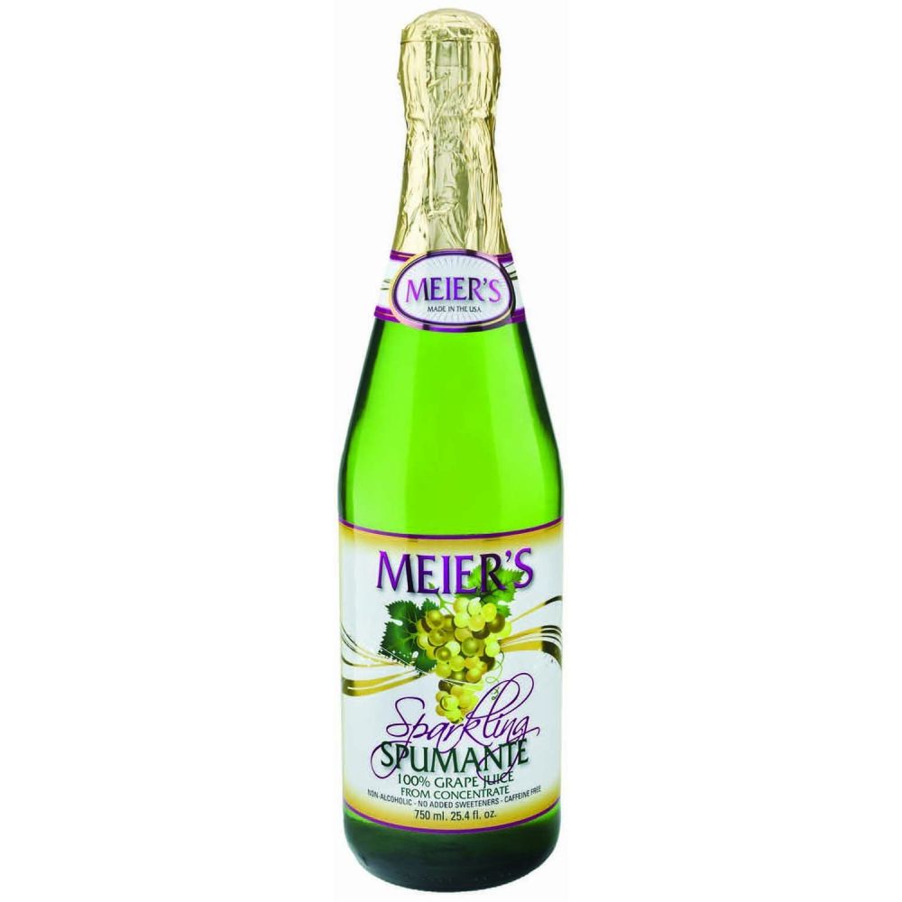 MEIERS: Sparkling Spumante Grape Juice, 25.4 oz