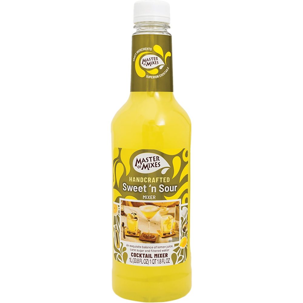 MASTER OF MIXES: Sweet N Sour Mixer, 33.8 oz