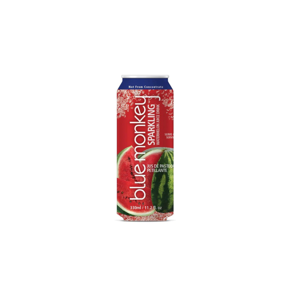 BLUE MONKEY: Sparkling Watermelon Juice, 11.2 fo