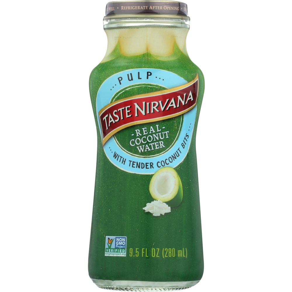 TASTE NIRVANA: Coconut Water with Pulp, 9.5 oz