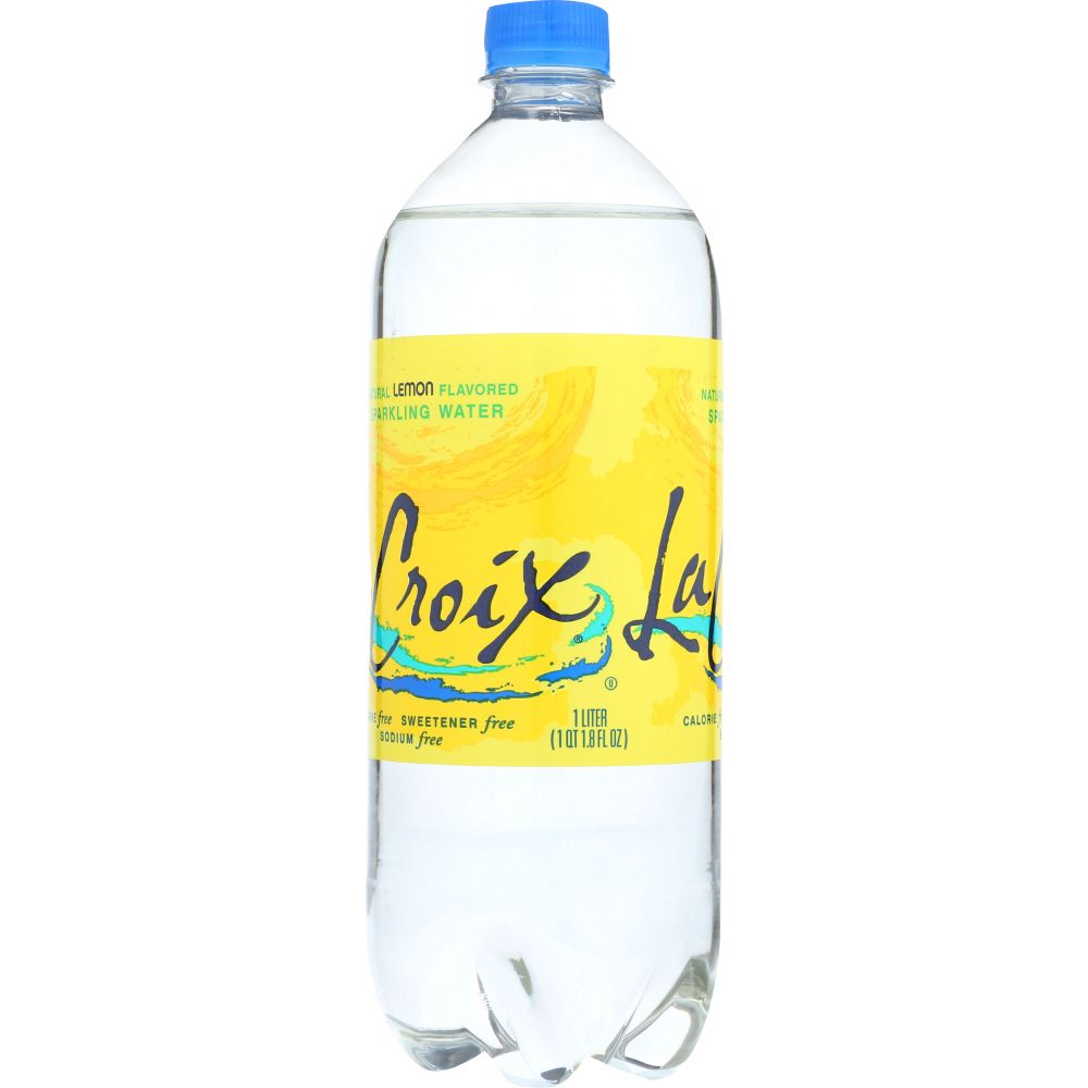 LA CROIX: Lemon Sparkling Water, 1 Lt