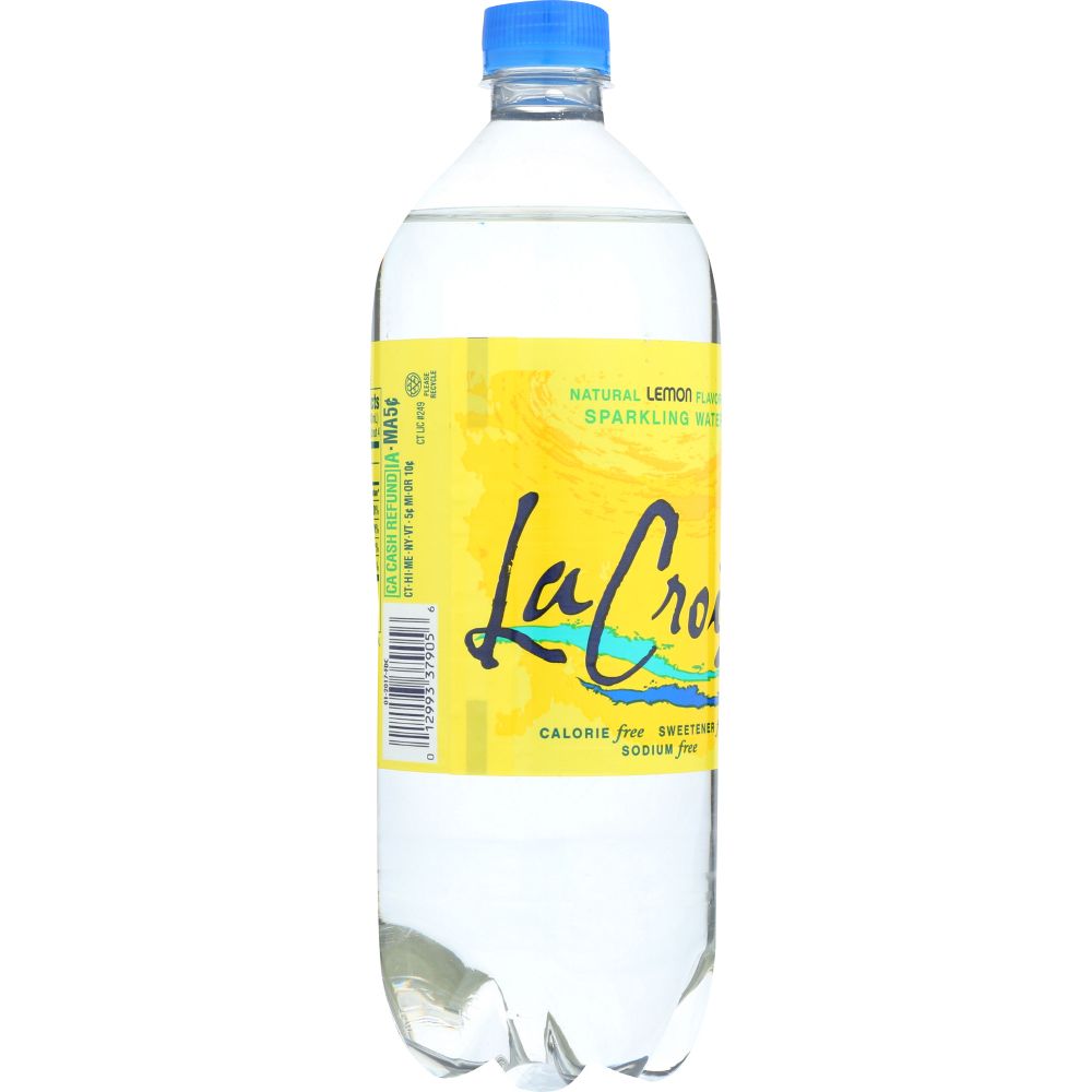 LA CROIX: Lemon Sparkling Water, 1 Lt
