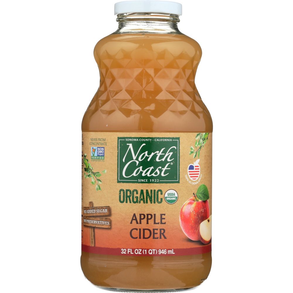 NORTH COAST: Cider Apple Organic, 32 oz