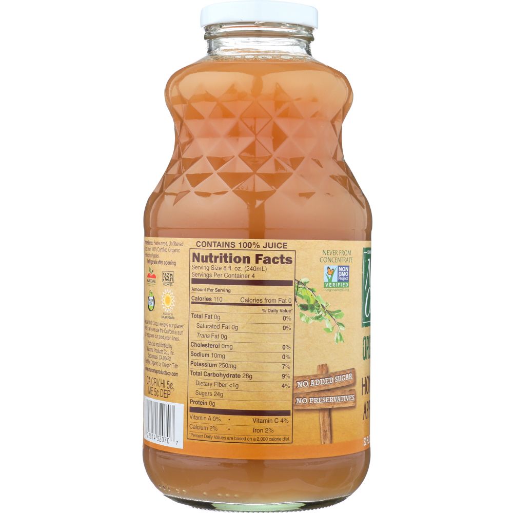 NORTH COAST: Organic Honey Crisp Apple Juice, 32 fl oz