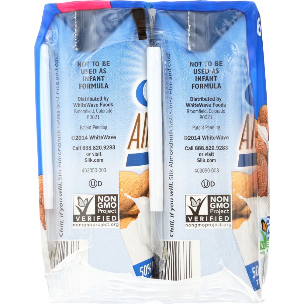 SILK: Vanilla Almond Milk 6 count, 48 oz