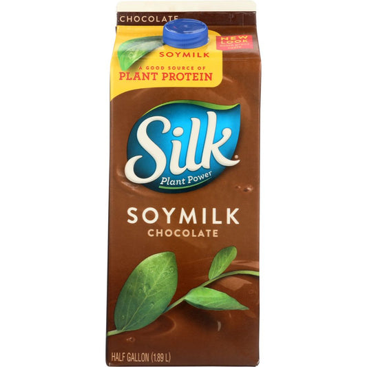 SILK: Chocolate Soymilk, 64 oz