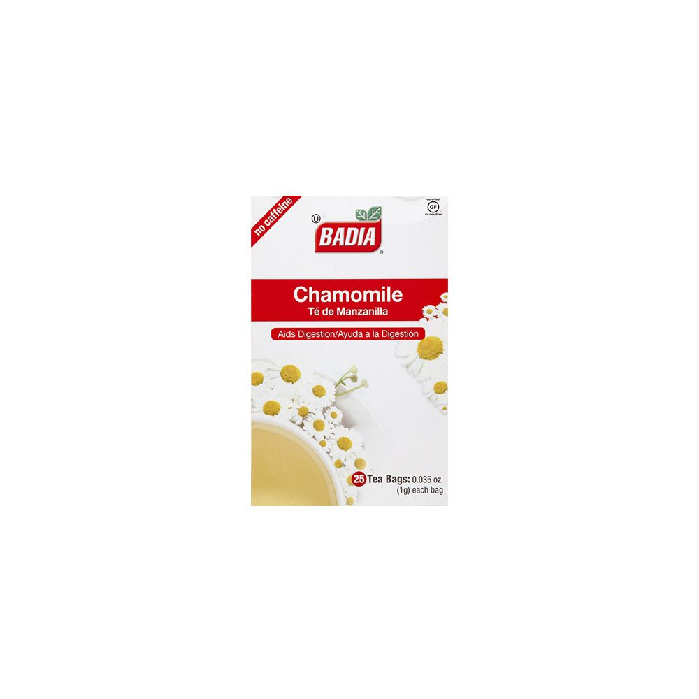 BADIA: Tea Chamomile, 25 bg