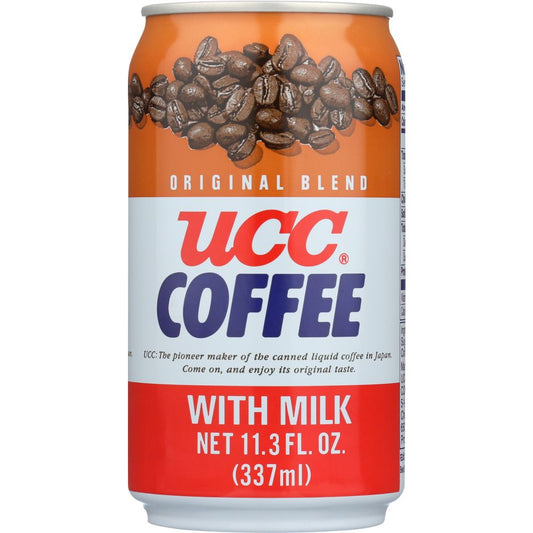 UCC: Ready to Drink Original Blend Coffee with Milk, 11.3 fl oz