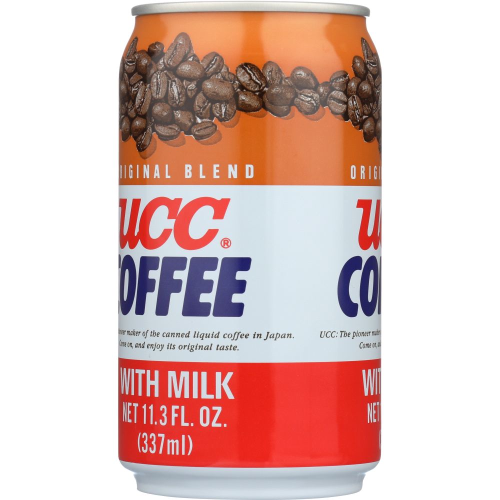 UCC: Ready to Drink Original Blend Coffee with Milk, 11.3 fl oz