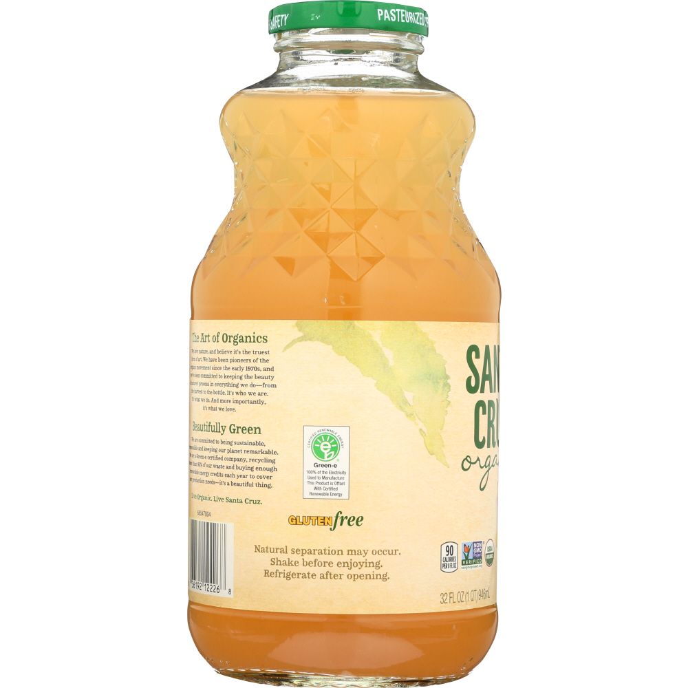 SANTA CRUZ: Organic Peach Lemonade, 32 Oz