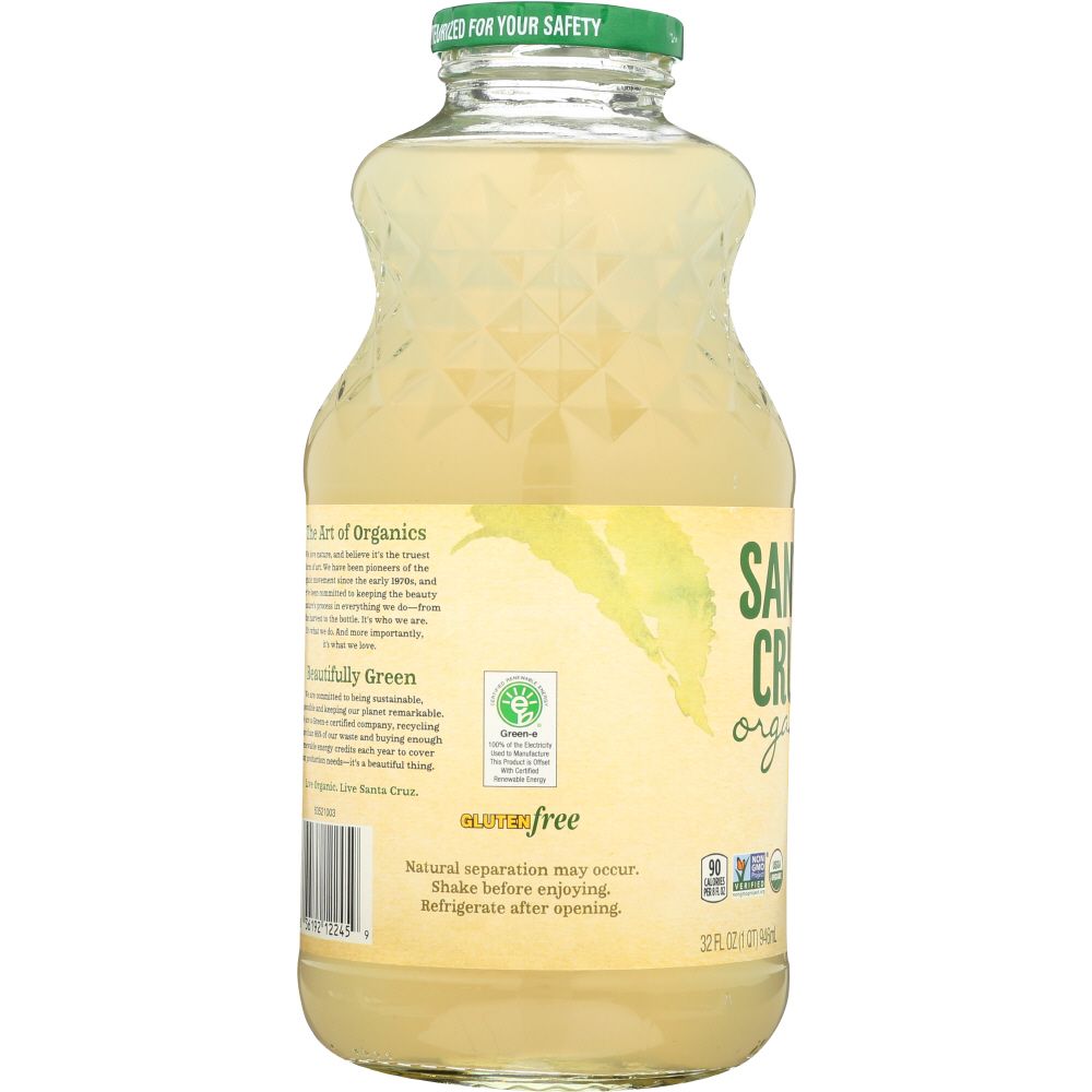 SANTA CRUZ: Organic Lemonade Juice, 32 Oz