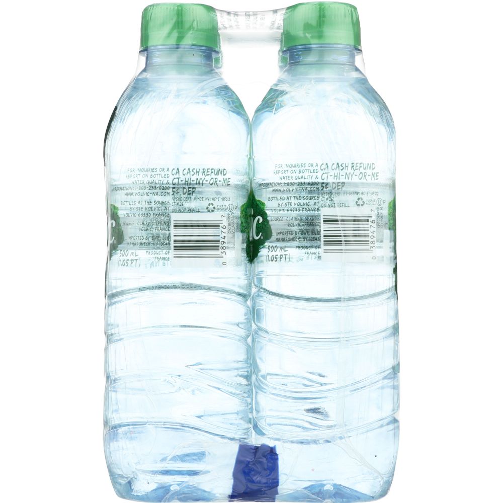 VOLVIC: Natural Spring Water 6 Pack, 0.5 lt