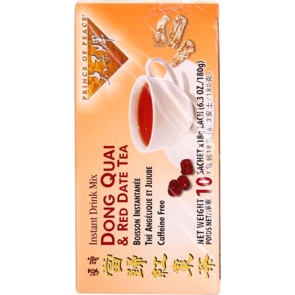 PRINCE OF PEACE: Tea Instant Dong Quai Date, 10 bg