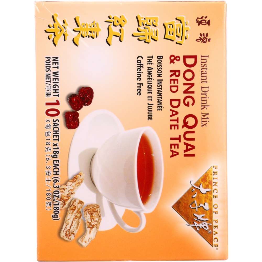 PRINCE OF PEACE: Tea Instant Dong Quai Date, 10 bg