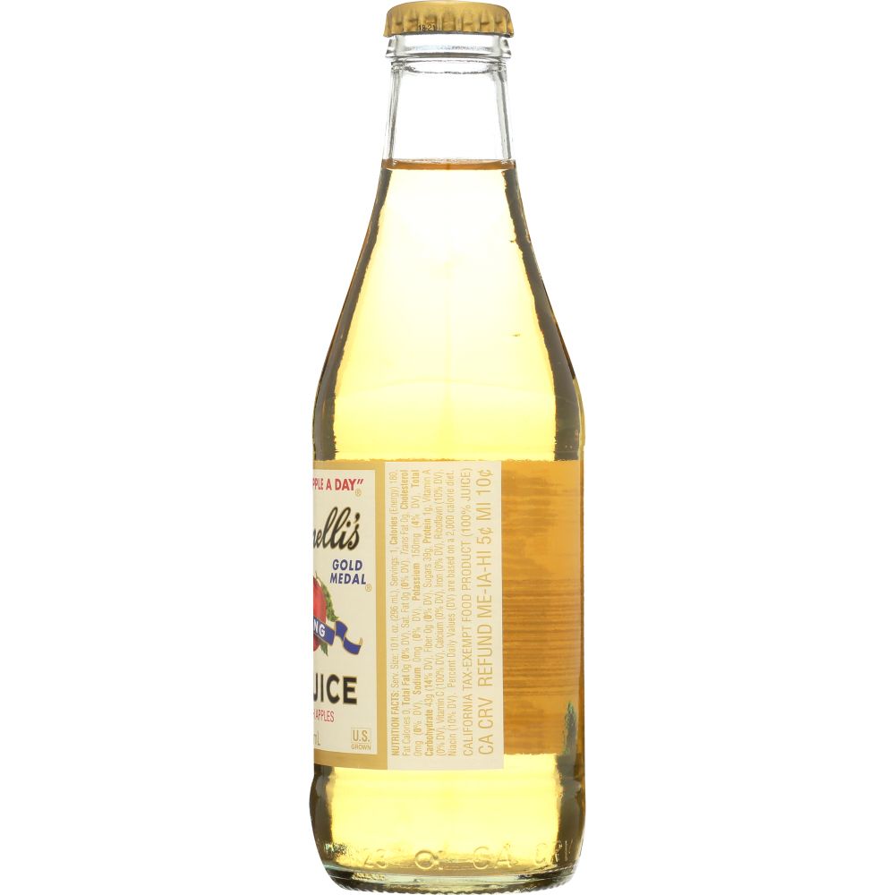 MARTINELLIS: Gold Medal Sparkling Apple Juice, 10 oz