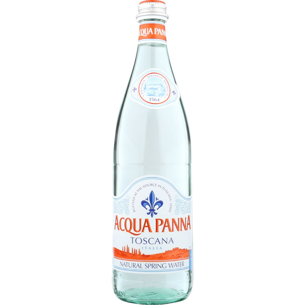 ACQUA PANNA: Panna Water 750 ml Glass, 25.36 fl oz