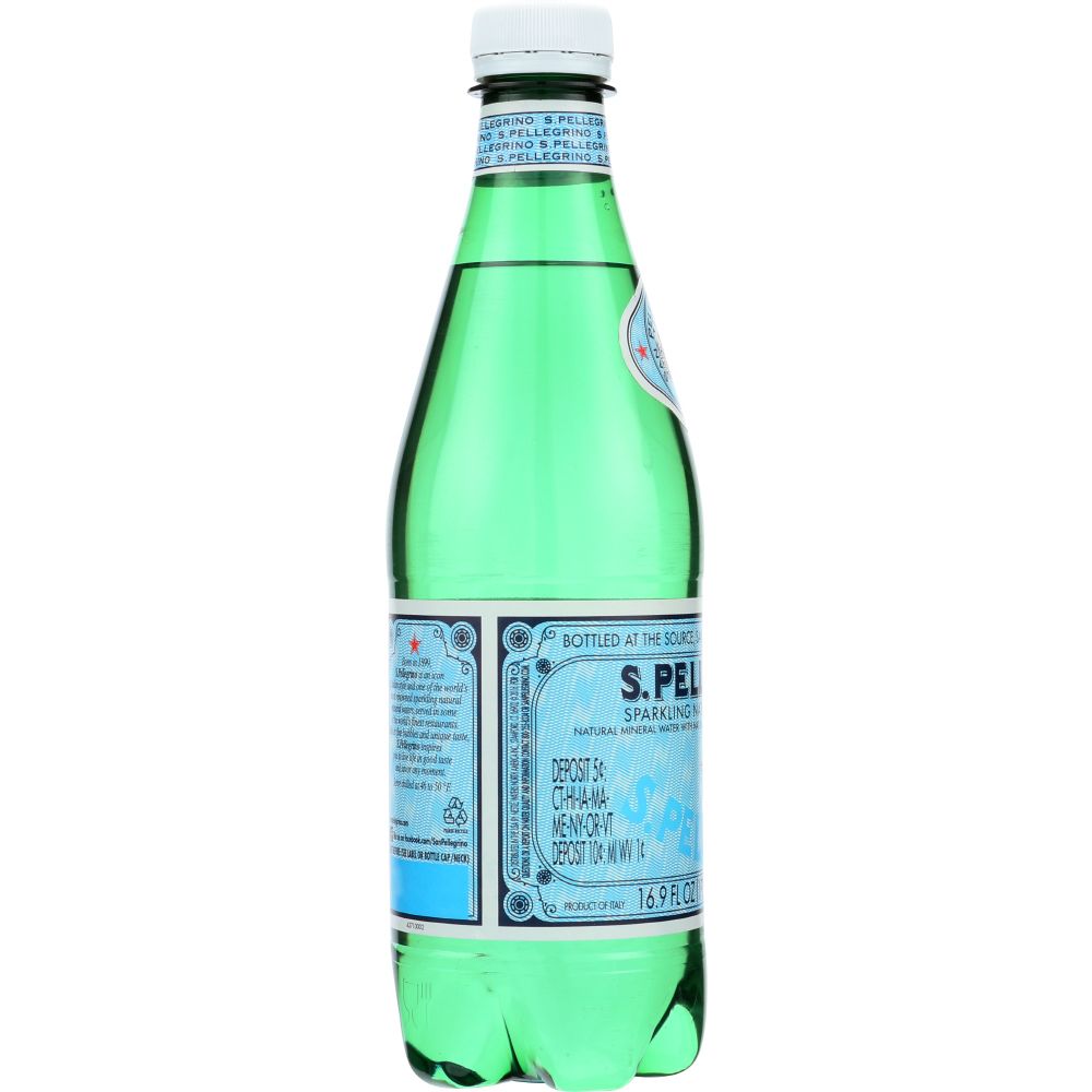 SAN PELLEGRINO: Sparkling Mineral Water Plastic Bottle, 500 ml