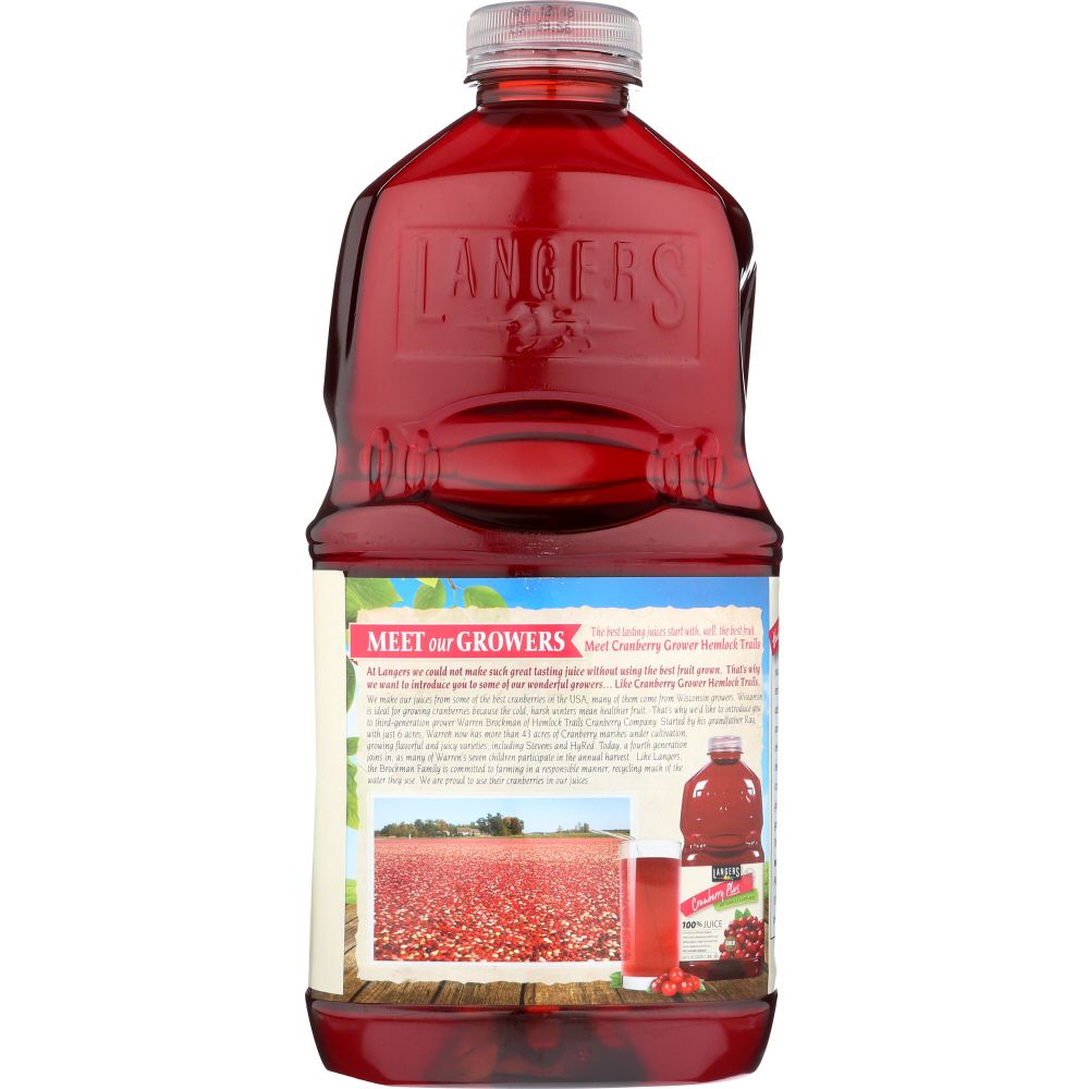 LANGERS: Cranberry Plus 100% Juice, 64 fl oz